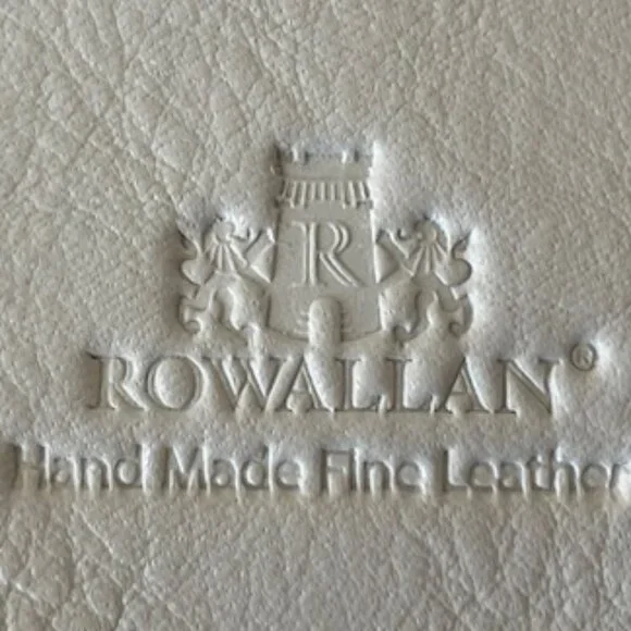 ROWALLAN Crossbody/Clutch Leather Off White - Picture 12 of 15